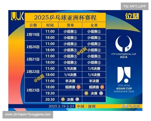 2023亚洲杯完整赛程时间表与赛事亮点解析 2023亚洲杯完整赛程时间表与赛事亮点解析